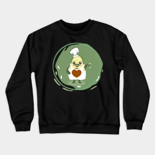 Chef Avocado Crewneck Sweatshirt